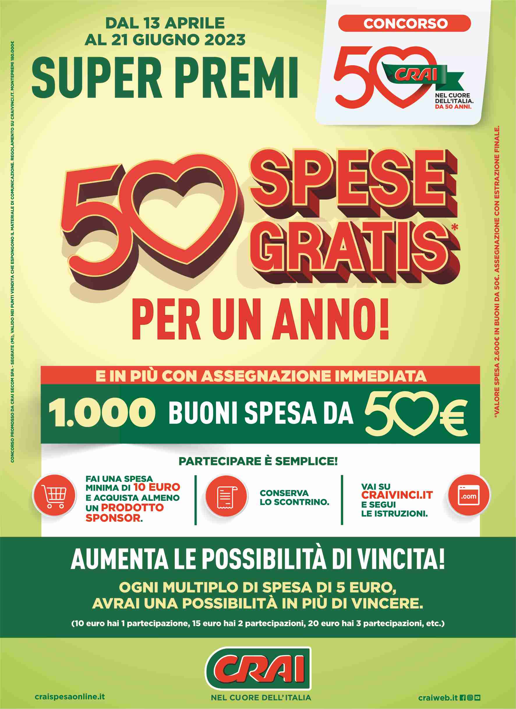 E Concorso crai anniversario